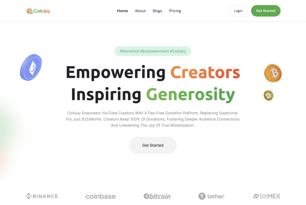 Project - Cointjoy - Feature Image